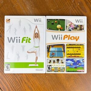 Nintendo Wii Fit and Wii Play Bundle